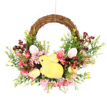 Easter egg wreath decorative pendant